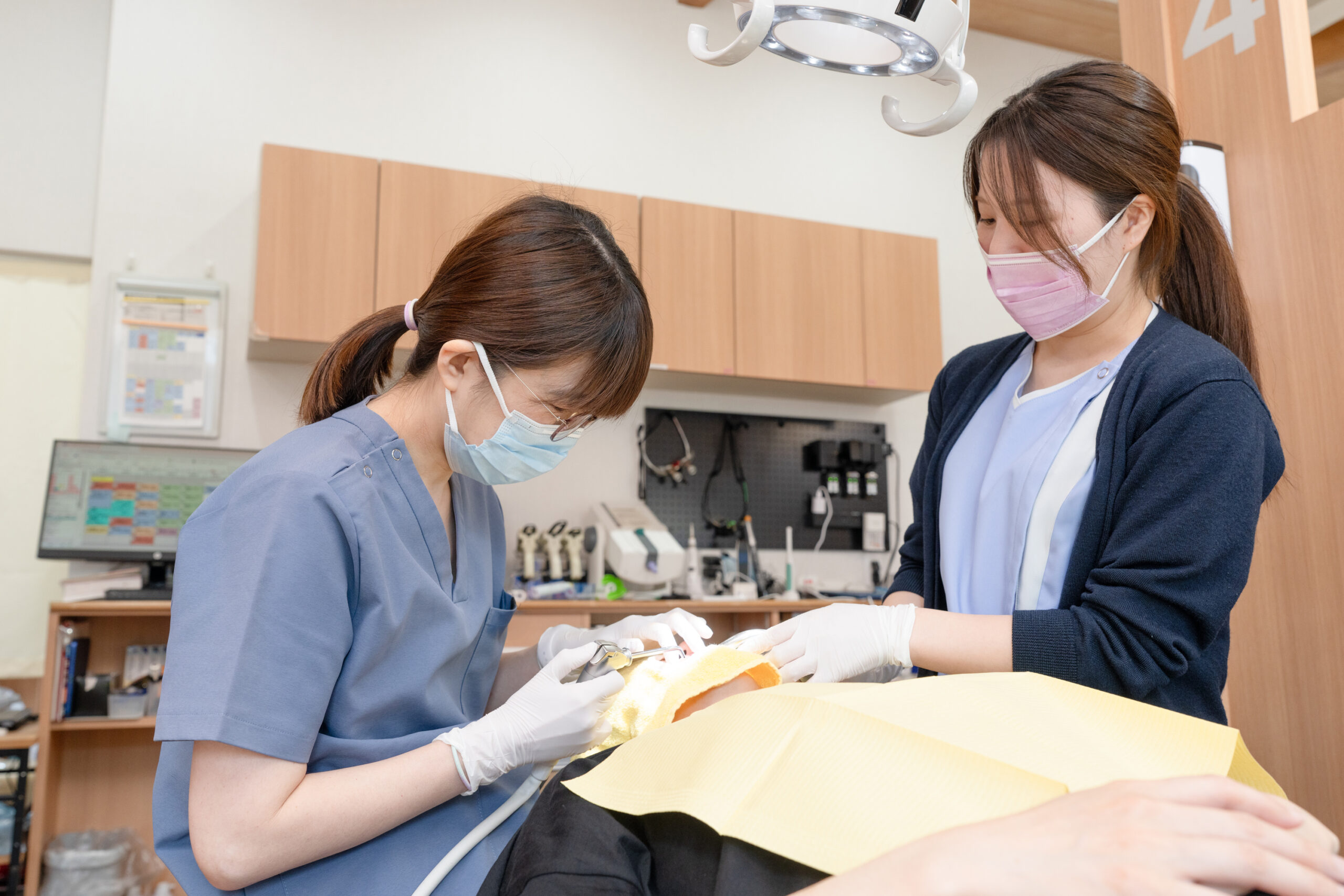 午前の診療スタート